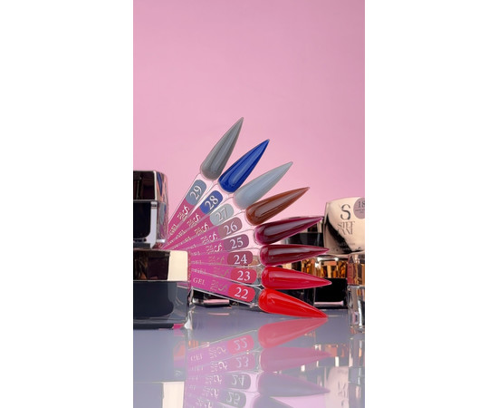 Зображення 2 Рідкий моделюючий гель для нігтів Steffani Light Acryl Gel №27, 10 мл, Об'єм (мл, г): 10, Колір: 27