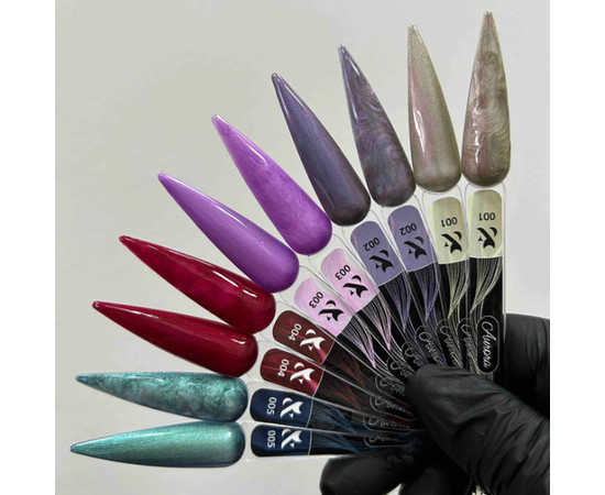 Зображення 2 Гель-лак для нігтів з перламутровим ефектом F.O.X Aurora №005, 7 мл, Об'єм (мл, г): 7, Колір: 5