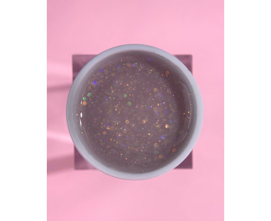 Зображення 3 Гель для нарощування нігтів з блискітками LUNAMoon Diamond Gel №03, 15 мл, Об'єм (мл, г): 15, Колір: 3