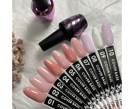 Зображення 2 База камуфлююча Elise Braun Cover Base New Formula №10, 15 мл, Об'єм (мл, г): 15, Колір: 010