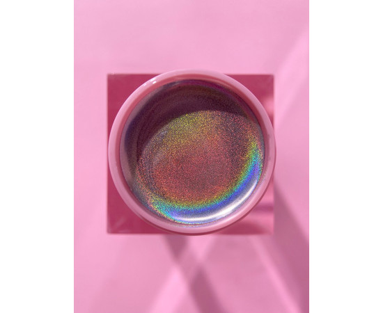Зображення 2 Гель-фарба для нігтів голографічна LUNAMoon Holographic Metallic Gel, 5 мл