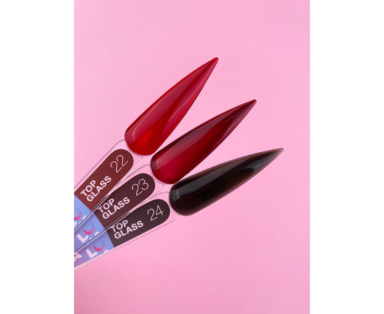 Зображення 4 Топ для гель-лаку LUNAMoon Top Glass №24, 13 мл, Об'єм (мл, г): 13, Колір: 24