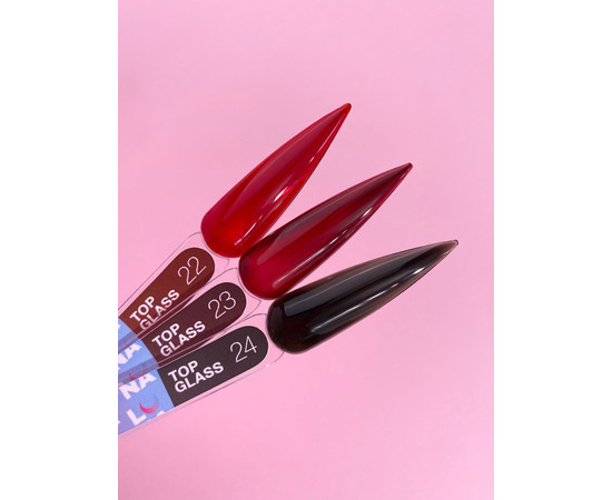 Зображення 5 Топ для гель-лаку LUNAMoon Top Glass №24, 13 мл, Об'єм (мл, г): 13, Колір: 24