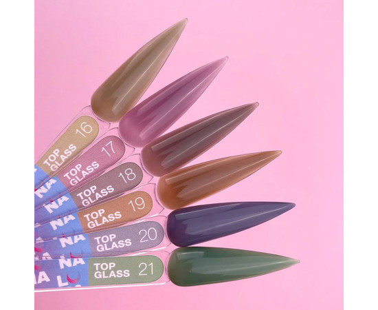 Зображення 2 Топ для гель-лаку LUNAMoon Top Glass №16, 13 мл, Об'єм (мл, г): 13, Колір: 16