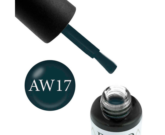 Изображение  Гель-лак Boho Chic AW17 зелено-синий, 6 мл, Объем (мл, г): 6, Цвет: 17