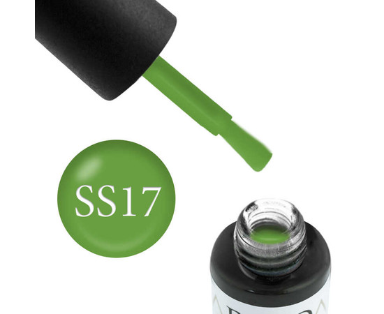 Изображение  Гель-лак Boho Chic SS17 мягкий салатовый с флуоресцентным эффектом, 6 мл, Объем (мл, г): 6, Цвет: 17