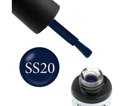 Изображение  Гель-лак Boho Chic SS20 глубокий синий, 6 мл, Объем (мл, г): 6, Цвет: 20