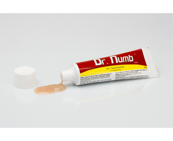 Зображення 3 Крем-анестетик для косметологічних процедур Dr.Numb (Epinephrine), 30 г