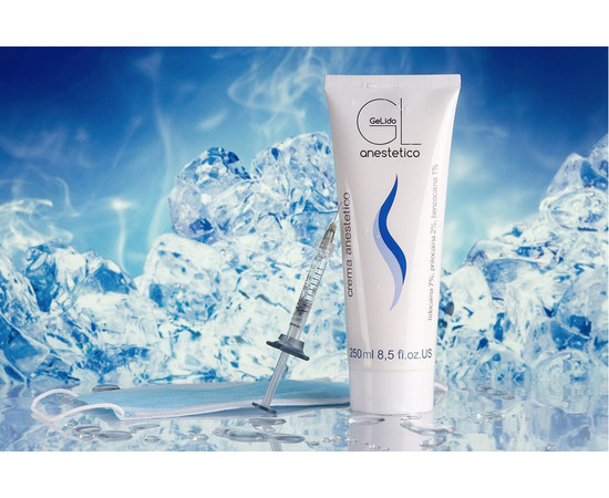 Зображення 3 Крем-анестетик для косметологічних процедур GeLido Anestetico, 250 г