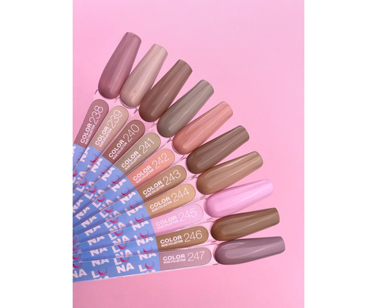 Изображение 4 Гель-лак LUNAMoon Color №243, 13 мл, Объем (мл, г): 13, Цвет: 243