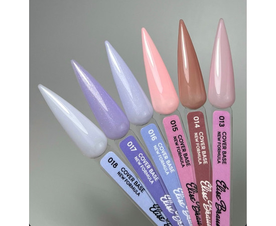 Зображення 2 База камуфлююча Elise Braun Cover Base New Formula №016, 10 мл, Об'єм (мл, г): 10, Колір: 016