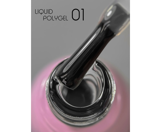 Изображение 2 Жидкий полигель Toki-Toki Liquid Polygel №01 прозрачный, 5 мл, Объем (мл, г): 5, Цвет: 01