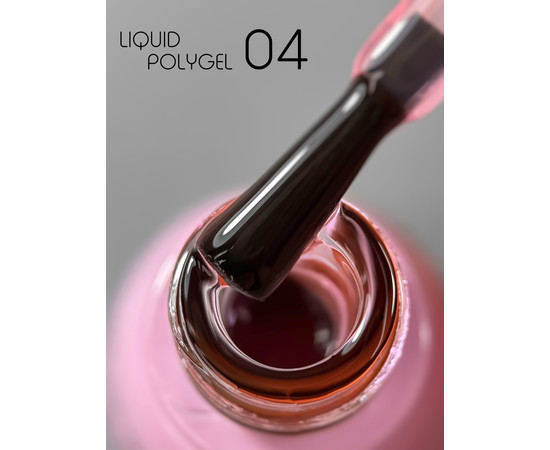 Изображение 2 Жидкий полигель Toki-Toki Liquid Polygel №04 розовый, 5 мл, Объем (мл, г): 5, Цвет: 04
