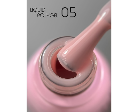 Зображення 2 Рідкий полігель Toki-Toki Liquid Polygel №05 рожевий, 5 мл, Об'єм (мл, г): 5, Колір: 05