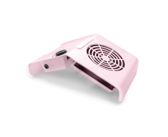 Изображение 3 Настольная маникюрная вытяжка (пылесос) 858-2 с регулятором мощности, 80 Вт. Розовый