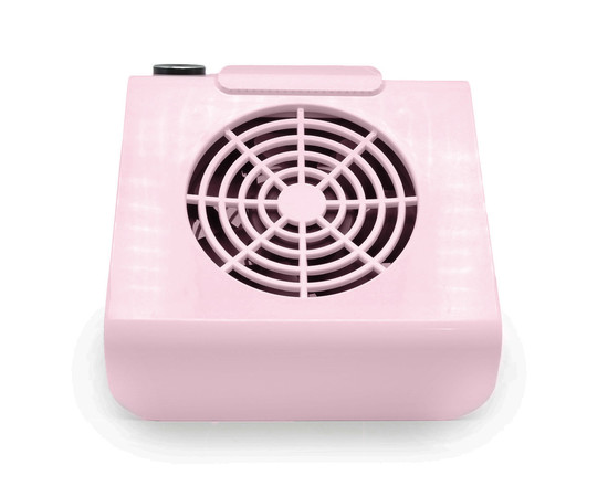 Изображение 2 Настольная маникюрная вытяжка (пылесос) 858-2 с регулятором мощности, 80 Вт. Розовый