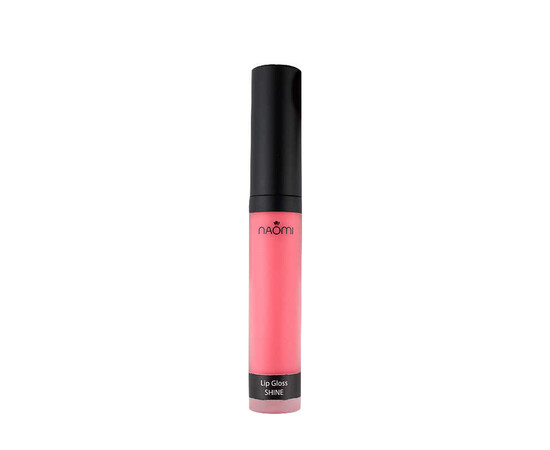 Зображення 2 Блиск для губ Naomi Lip Gloss Shine Papaya, 6 мл, Об'єм (мл, г): 6, Колір: Papaya