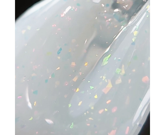 Изображение 2 Камуфлирующая база LUXTON Miss Base №001 молочный с поталью, 10 мл, Объем (мл, г): 10, Цвет: 001