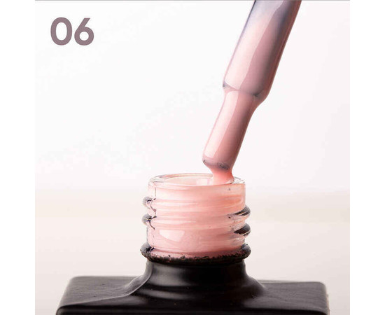 Зображення 2 Камуфлююча каучукова база Jerden Proff Smart Base №06 м'який рожевий, 10 мл, Об'єм (мл, г): 10, Колір: 06