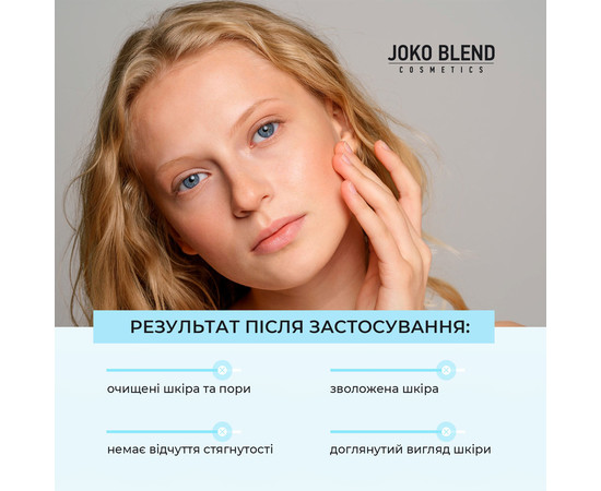 Зображення 4 Зволожуюча пінка для вмивання з гіалуроновою кислотою Joko Blend Aqua Glow Washing Foam, 150 мл