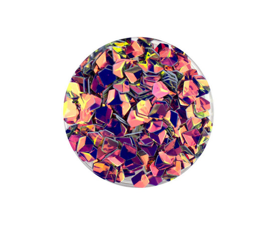 Изображение  Декор для ногтей Naomi 3D Бриллиант (чешуя дракона) №05 розовый, 0.5 г, Объем (мл, г): 0.5, Цвет: 05