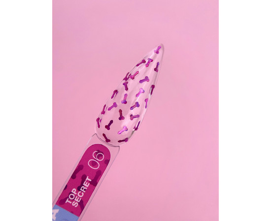 Зображення 2 Топ для гель-лаку LUNAMoon Top Secret №06, 13 мл, Об'єм (мл, г): 13, Колір: 06