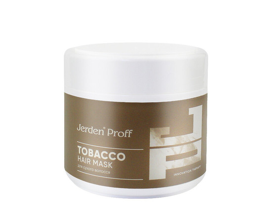 Зображення  Маска для волосся Jerden Proff Tobacco зволожуюча з маслом ванілі та сечовиною, 300 мл
