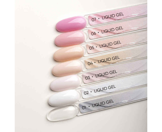 Изображение 3 Жидкий гель для укрепления ногтей Jerden Proff Liquid Gel №04 светлый персиковый нюд, 10 мл, Объем (мл, г): 10, Цвет: 04