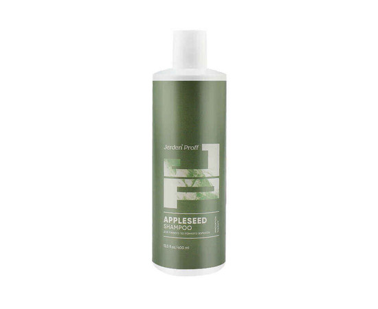 Изображение  Шампунь для волос Jerden Proff Appleseed укрепляющий с маслом семян яблока и пантенолом, 400 мл, Объем (мл, г): 400