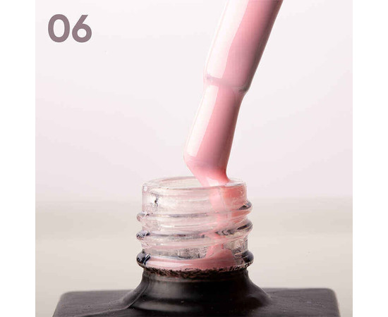 Изображение 2 Жидкий гель для укрепления ногтей Jerden Proff Liquid Gel №06 светлый розовый, 10 мл, Объем (мл, г): 10, Цвет: 06