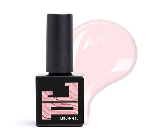 Изображение  Жидкий гель для укрепления ногтей Jerden Proff Liquid Gel №06 светлый розовый, 10 мл, Объем (мл, г): 10, Цвет: 06