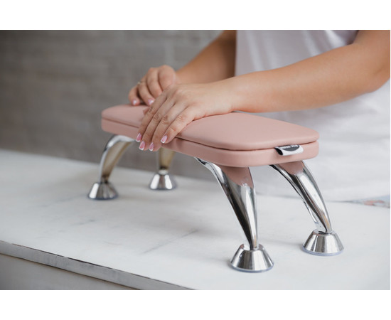 Изображение 11 Подставка для рук маникюрная Air Max пудровая-розовая