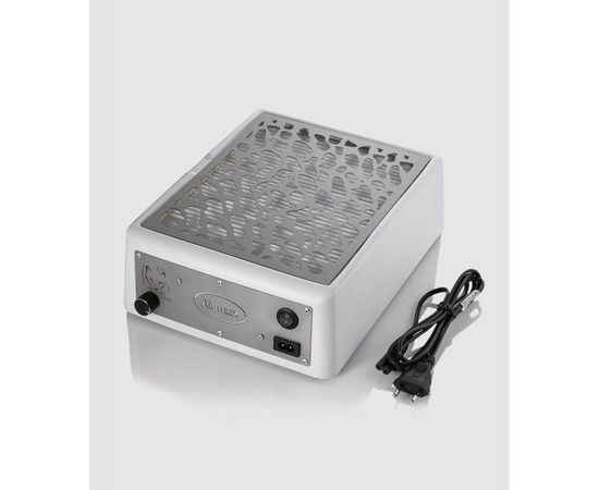 Изображение 8 Вытяжка с фильтром 2 в 1 настольная/педикюрная Air Max Panther белая/сталь, 66 Вт, с подставкой