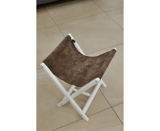 Изображение 2 Подставка под сумки Air Max белый каркас и коричневый велюр