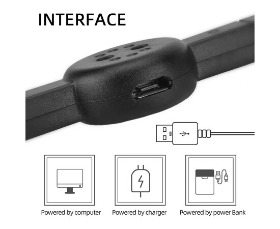 Зображення 3 Лампа для манікюру LED/UV USB з магнітом 2 в 1,  рожева