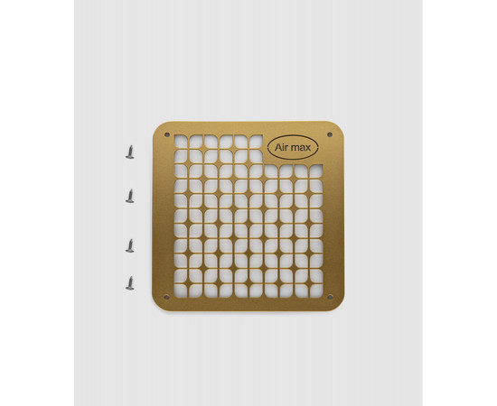 Изображение 7 Вытяжка для маникюра встраиваемая с фильтром Air Max VF 12 Plus c золотой панелью, 60 Вт