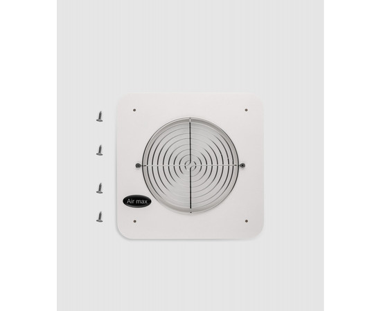 Изображение 5 Вытяжка для маникюра встраиваемая Air Max V6 с белой пластиковой панелью, 60 Вт