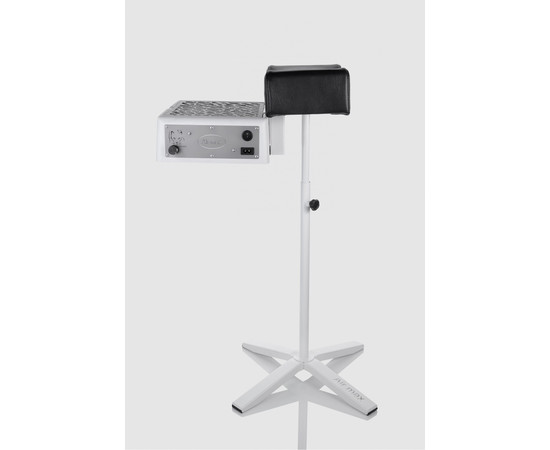 Изображение 4 Вытяжка с фильтром 2 в 1 настольная/педикюрная Air Max Panther белая/сталь, 66 Вт, с подставкой