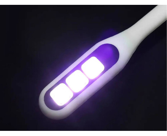 Зображення 2 Лампа для манікюру LED/UV Mini портативна 6 Вт USB, біла