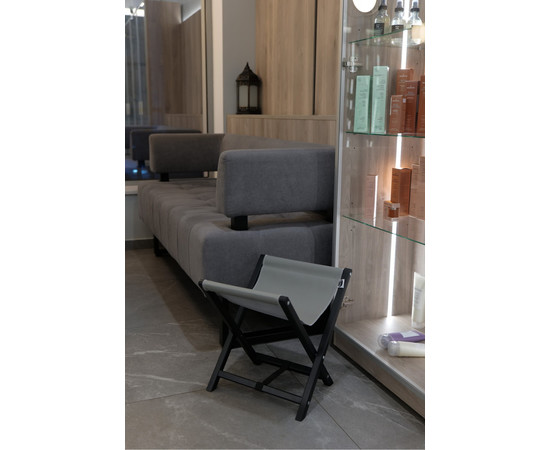 Изображение 5 Подставка под сумки Air Max черный каркас и серая эко-кожа