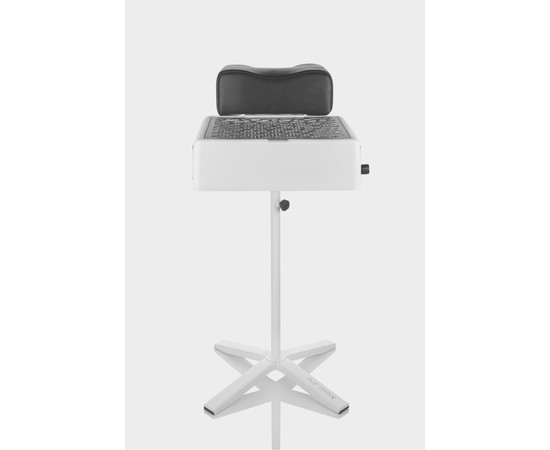 Изображение 2 Вытяжка с фильтром 2 в 1 настольная/педикюрная Air Max Panther белая/сталь, 66 Вт, с подставкой