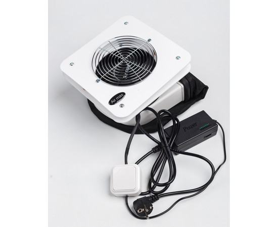 Изображение 6 Вытяжка для маникюра встраиваемая Air Max V7 Pro с белой панелью, 65 Вт