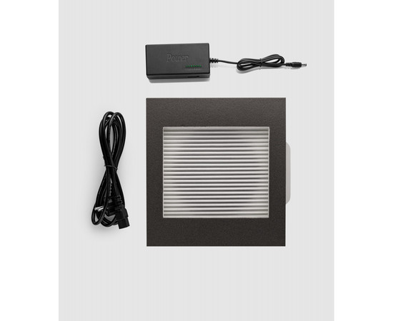 Изображение 3 Вытяжка для маникюра встраиваемая с фильтром Air Max VF 12 Plus с белой стальной панелью, 60 Вт