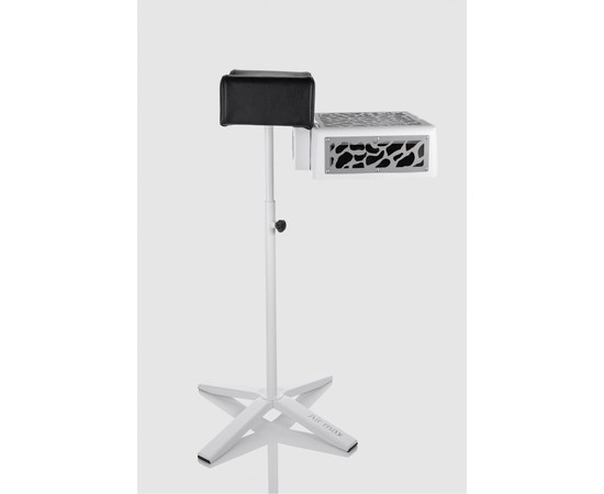 Изображение 3 Вытяжка с фильтром 2 в 1 настольная/педикюрная Air Max Panther белая/сталь, 66 Вт, с подставкой