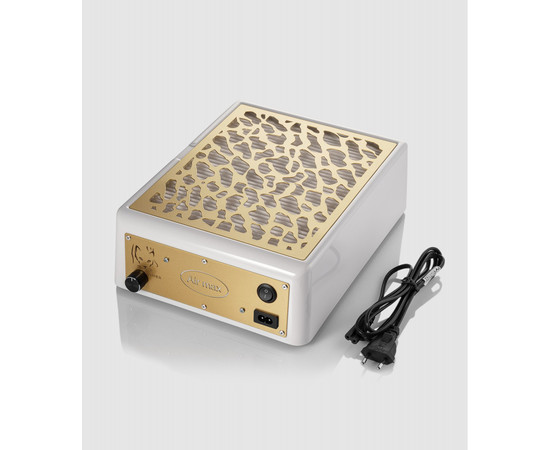 Зображення 7 Витяжка з фільтром 2 в 1 настільна/педикюрна Air Max Panther золото, 66 Вт, з підставкою