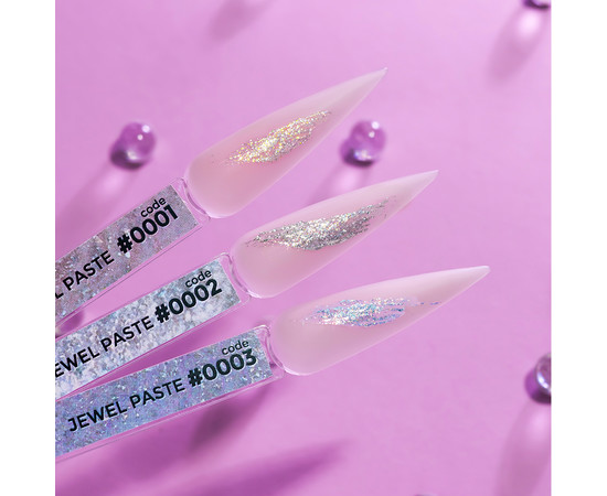Изображение 3 Арт-паста для фактурных дизайнов DNKa Jewel Paste №0002, 5 мл, Объем (мл, г): 5, Цвет: 0002