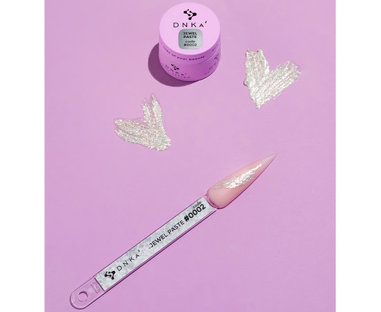 Изображение 2 Арт-паста для фактурных дизайнов DNKa Jewel Paste №0002, 5 мл, Объем (мл, г): 5, Цвет: 0002