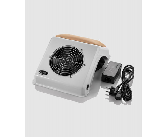 Изображение 2 Вытяжка для маникюра настольная Air Max N4 Pro с бежевой накладкой, 65 Вт