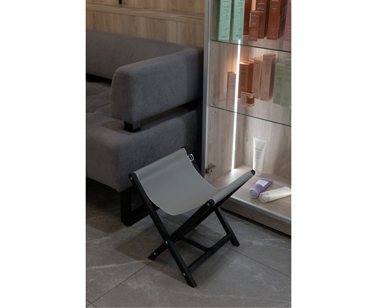 Изображение 6 Подставка под сумки Air Max черный каркас и серая эко-кожа