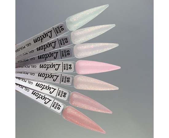 Зображення 4 Камуфлююча база LUXTON Miss Base №001 молочний з поталлю, 15 мл, Об'єм (мл, г): 15, Колір: 001